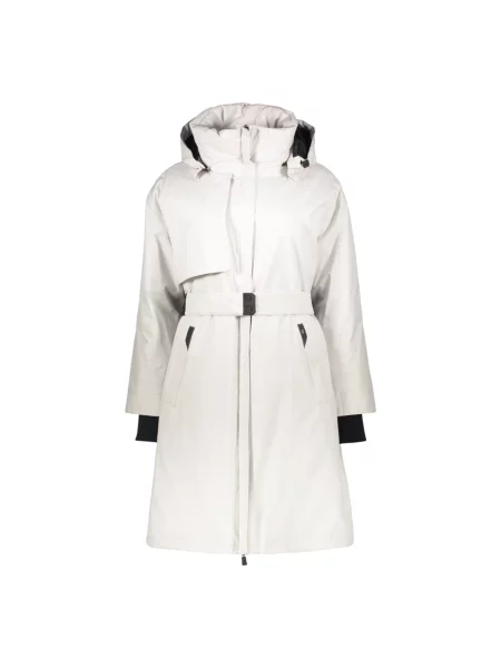 Kurtka puchowa Herno elegancka beżowa