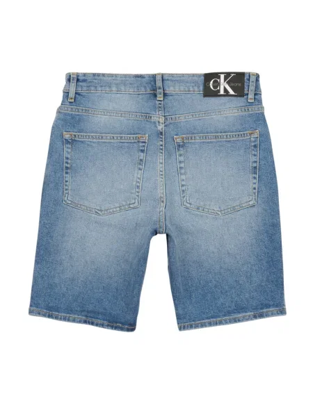 Pantaloni copii Calvin Klein Jeans albastru