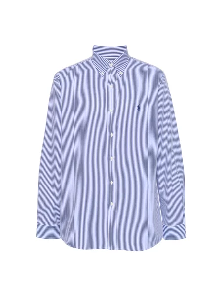 Koszula Polo Ralph Lauren z długim rękawem niebieska
