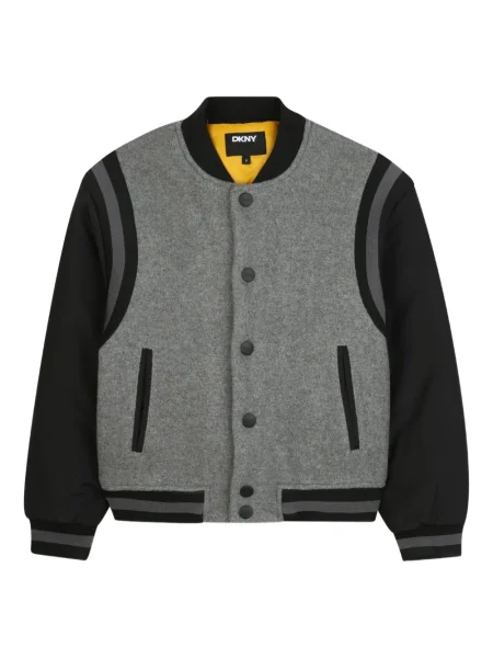 Kurtka bomber dziecięcy Dkny szary