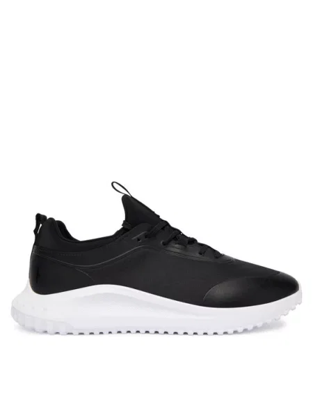 Calvin Klein Sneakersy Eva Runner Laceup Sock Mat Mix czarny