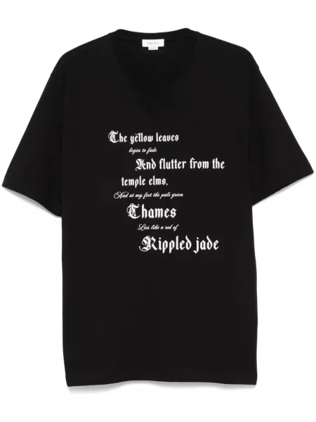 Tricou Alexander Mcqueen cu imagine negru