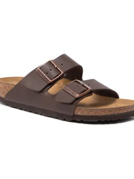 Papucs BIRKENSTOCK Arizona Dark Brown