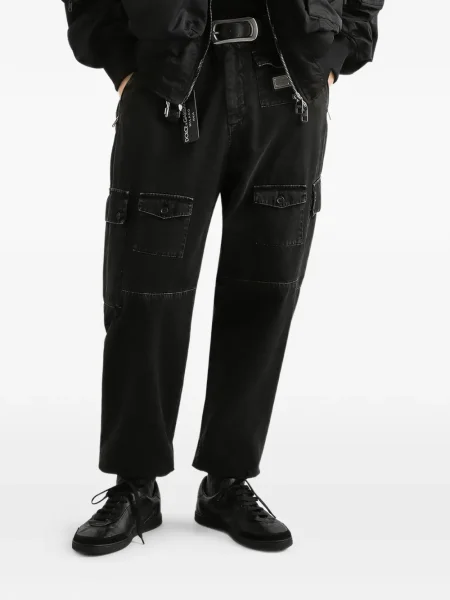 Pantaloni cargo Dolce & Gabbana negru