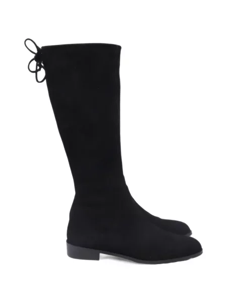 Cizme Stuart Weitzman din piele de căprioară negru