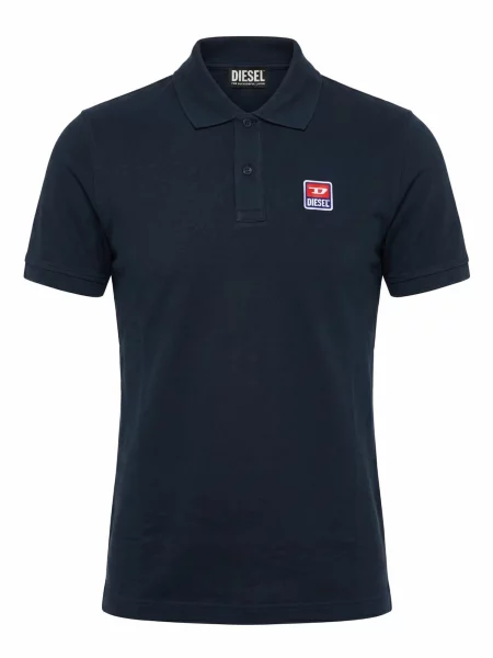 DIESEL Tricou T-SMITH bleumarin