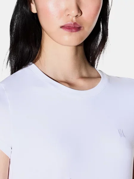 Футболка Armani Exchange бавовна/еластан білий