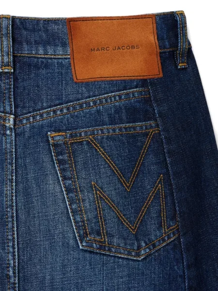 Fustă din denim Marc Jacobs albastru