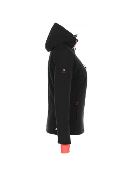 Geacă Peak Mountain softshell negru