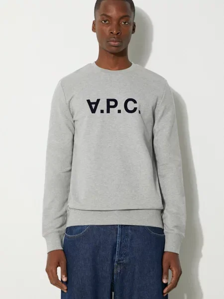A.P.C. Bluza Sweat Vpc BLACK кофта чорний