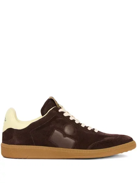 Sneakerși Marant din piele de căprioară maro