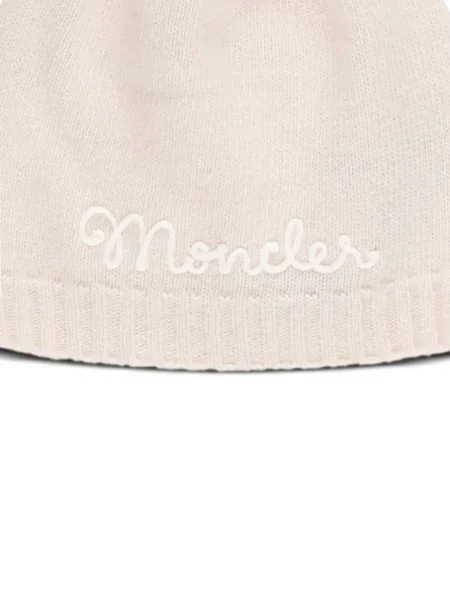 Czapka dziecięca Moncler Enfant różowa