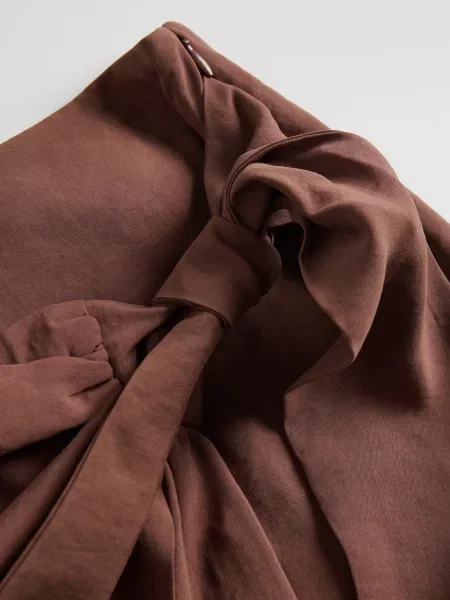 Reserved Спідниці-шорти з ліоцелу коричневий