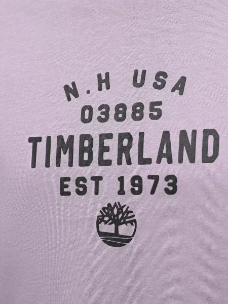 Timberland Футболка Ліоцел/бавовна фіолетовий