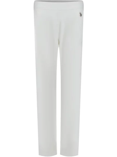 Trening U.s. Polo Assn. din fleece alb