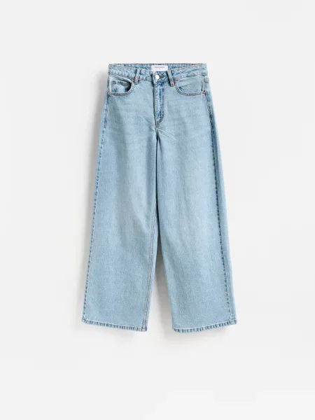 Reserved Джинси wide leg comfort синій
