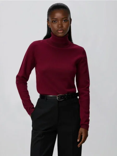 Pulover Reserved maro