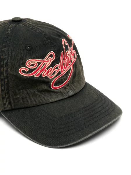 Hímzett baseball sapka The Attico fekete