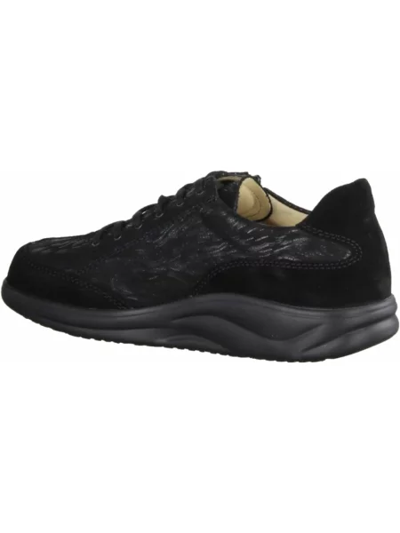 Sneakersy Finn Comfort sznurowane skórzane czarne