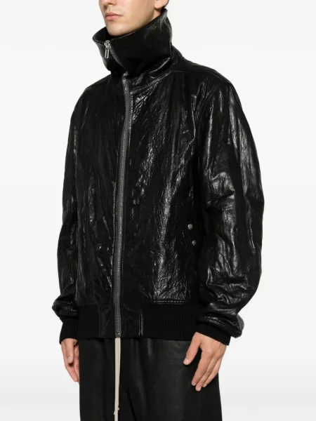 Geanta de piele Rick Owens negru