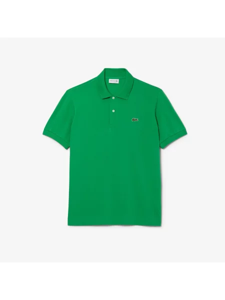 Классическое поло Lacoste зеленое