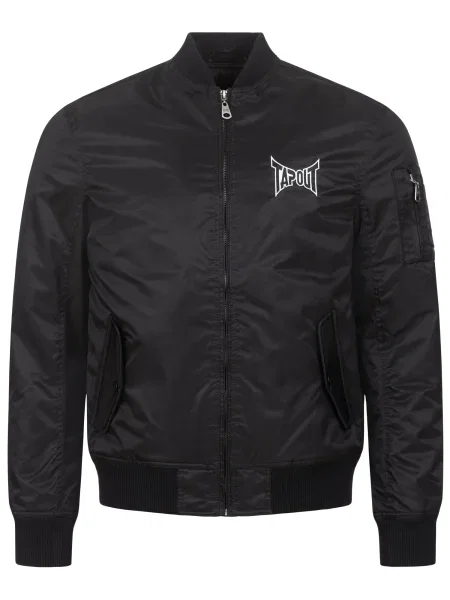 Tapout Prehodna jakna CHASHIERS črna bela