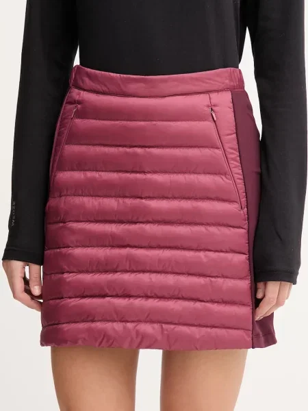 Спортивна спідниця Jack Wolfskin ROUTEBURN PRO mini пряма рожевий