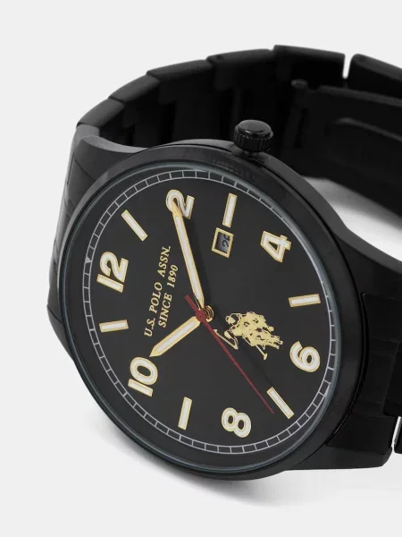 Годинник U.S. Polo Assn. JACOB чорний