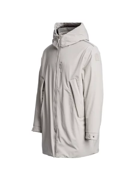 Palton Parajumpers cu glugă gri