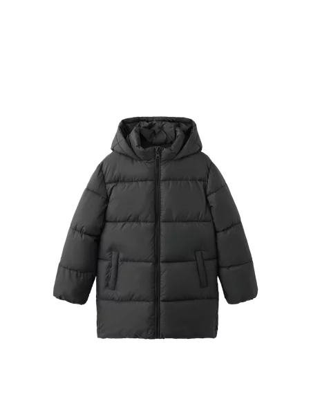 MANGO KIDS Palton AMERLONG' negru