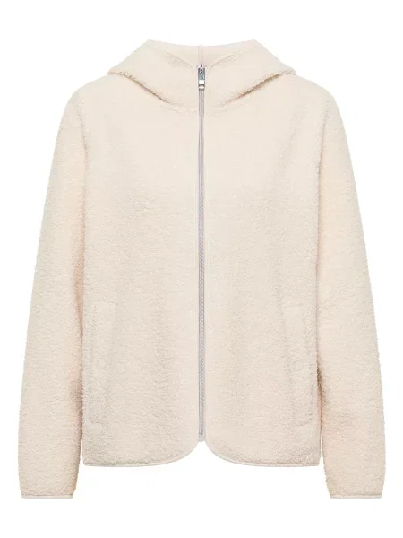 CECIL Jachetă fleece alb