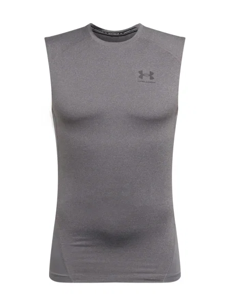 UNDER ARMOUR Funkčné tričko melírovaná / antracitová sivá