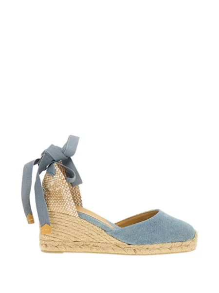 Cropp espadrile Castaner cu bretele albastru