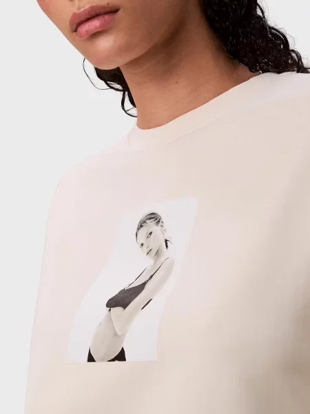 Класичний світшот Calvin Klein білий