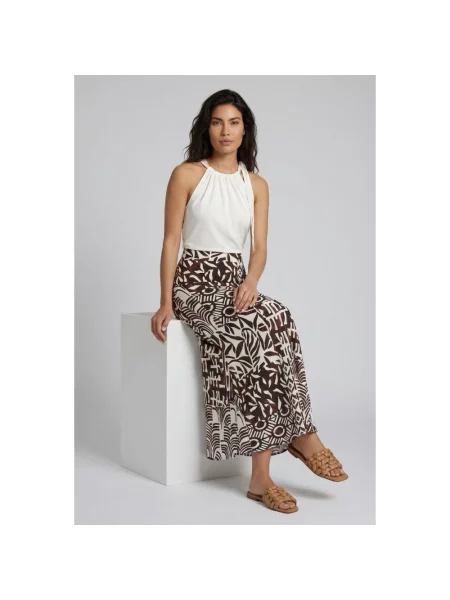 Lniana spódnica maxi Helena Hart
