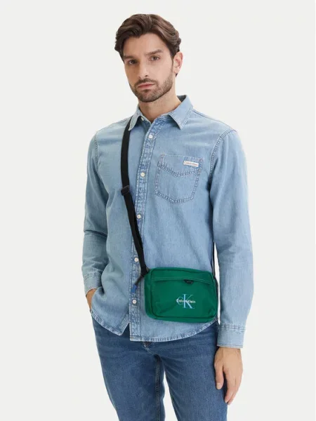 Calvin Klein Saszetka Bold Camera Bag zielony