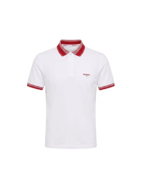 Koszulka polo Baldinini biała