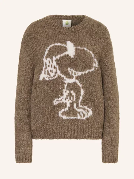 Princess Goes Hollywood Sweter Oversize beige beżowy