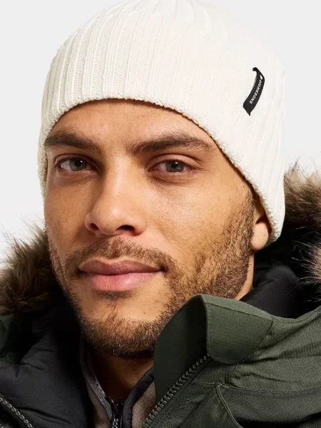 Didriksons beanie kapa LAKEN bež