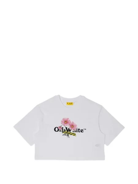 Koszulka dziecięca Off-white biała