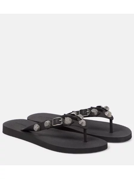 Chiloți tanga Balenciaga negru