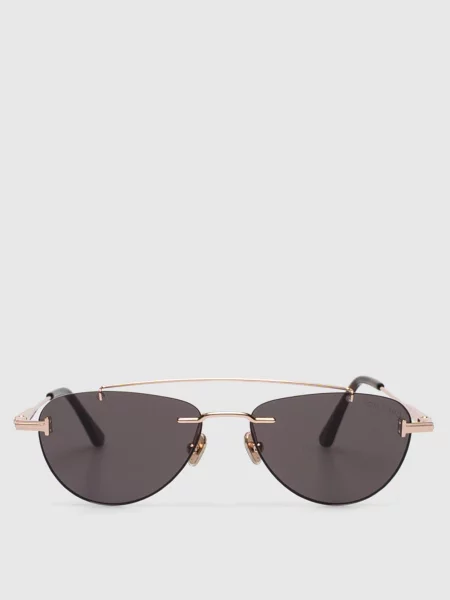 Золотисті сонцезахисні окуляри ASTOR Tom Ford