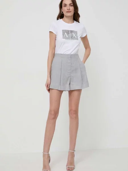 Armani Exchange tričko bílé