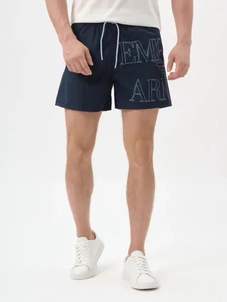 Шорти Emporio Armani сині