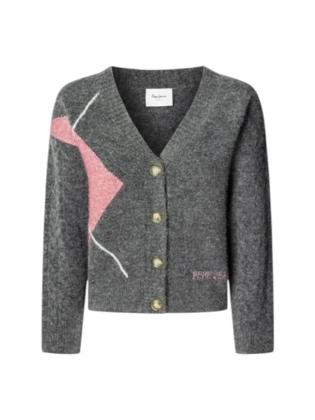 Rifľová vesta Pepe Jeans sivá