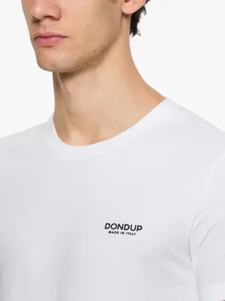 Tricou Dondup cu autograf alb