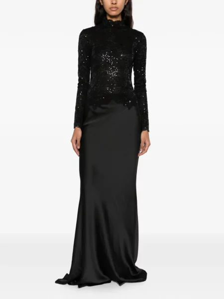 Rochie maxi Nissa negru