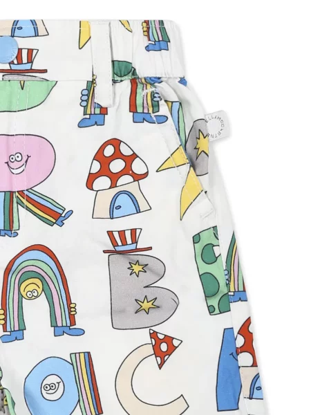 Szorty dziecięce Stella Mccartney białe