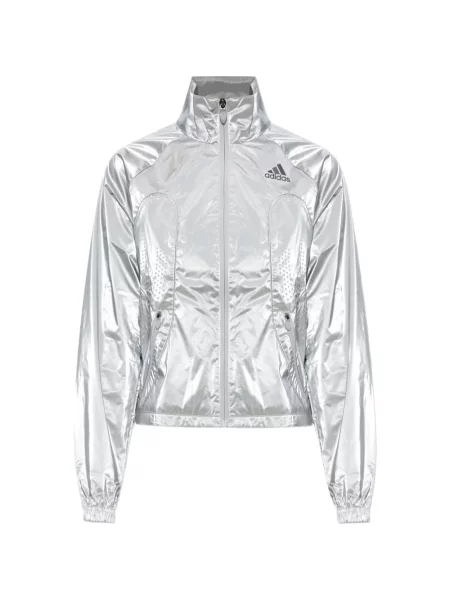 Дънки Adidas с принт с леопардов принт сребристо