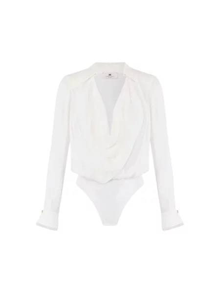 Koszulka Elisabetta Franchi beżowa